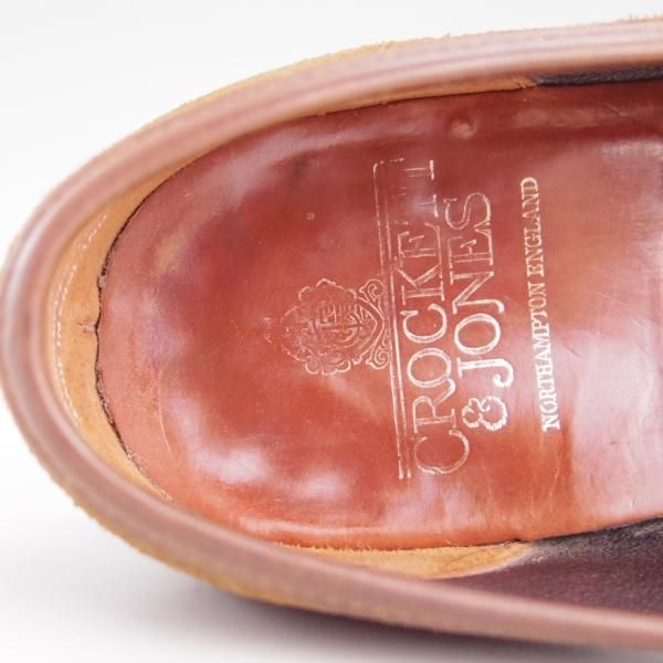 極上★クロケット&ジョーンズ 6E【定価￥74,800-★コインローファー/RICHMOND】リッチモンド/314ラスト/スエード/Crockett&Jones★f055