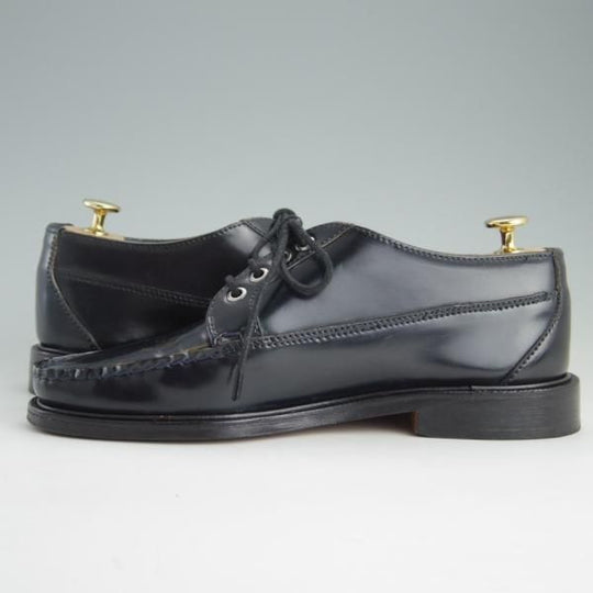 極上★(米)YUKETEN/ユケテン 8C【コードバン仕様★(貴重)ホーウィン社スタンプ多数】10815/モカシン/Uチップ/黒/メンズ/YUKETEN★f056