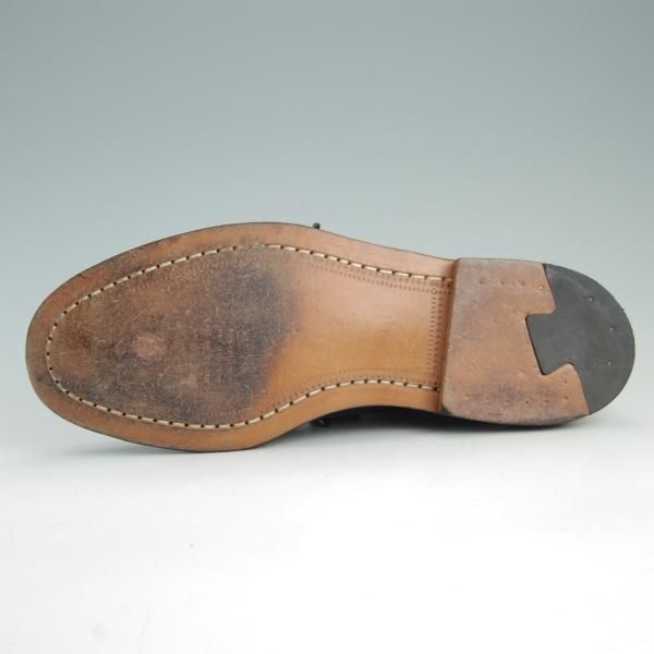 極上★(米)YUKETEN/ユケテン 8C【コードバン仕様★(貴重)ホーウィン社スタンプ多数】10815/モカシン/Uチップ/黒/メンズ/YUKETEN★f056