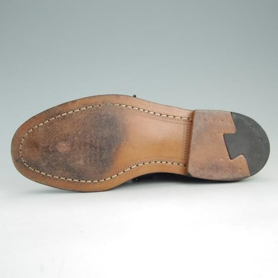 極上★(米)YUKETEN/ユケテン 8C【コードバン仕様★(貴重)ホーウィン社スタンプ多数】10815/モカシン/Uチップ/黒/メンズ/YUKETEN★f056