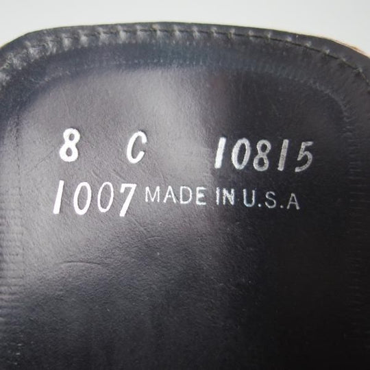 極上★(米)YUKETEN/ユケテン 8C【コードバン仕様★(貴重)ホーウィン社スタンプ多数】10815/モカシン/Uチップ/黒/メンズ/YUKETEN★f056