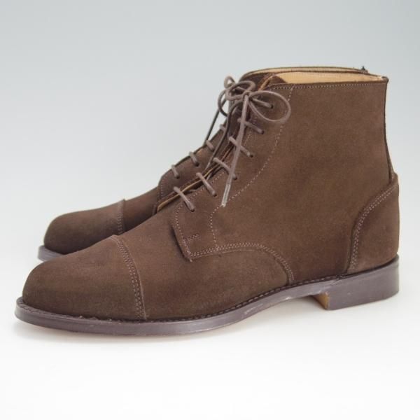 ほぼ未使用★ロイドフットウェア(レディース) 5【貴重★(英)ホワイト社製/レースアップブーツ】スエード/濃茶/Lloyd Footwear★f057
