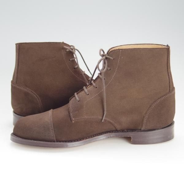 ほぼ未使用★ロイドフットウェア(レディース) 5【貴重★(英)ホワイト社製/レースアップブーツ】スエード/濃茶/Lloyd Footwear★f057