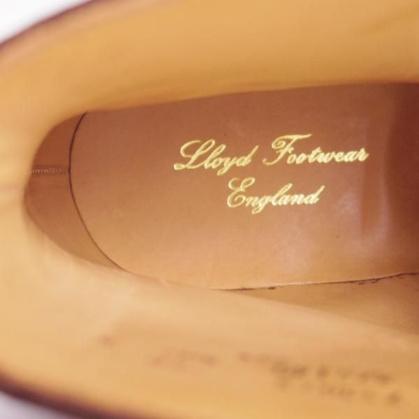 ほぼ未使用★ロイドフットウェア(レディース) 5【貴重★(英)ホワイト社製/レースアップブーツ】スエード/濃茶/Lloyd Footwear★f057