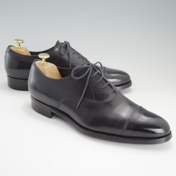 極美品★トレーディングポスト SIZE 7.5【定価￥45,360-★ストレートチップ/1200】カーフ/黒/メンズ/Trading Post★f059