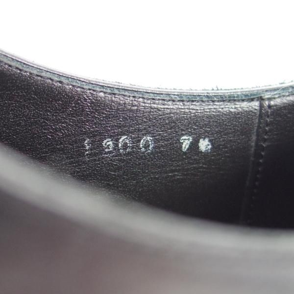 極美品★トレーディングポスト SIZE 7.5【定価￥45,360-★ストレートチップ/1200】カーフ/黒/メンズ/Trading Post★f059