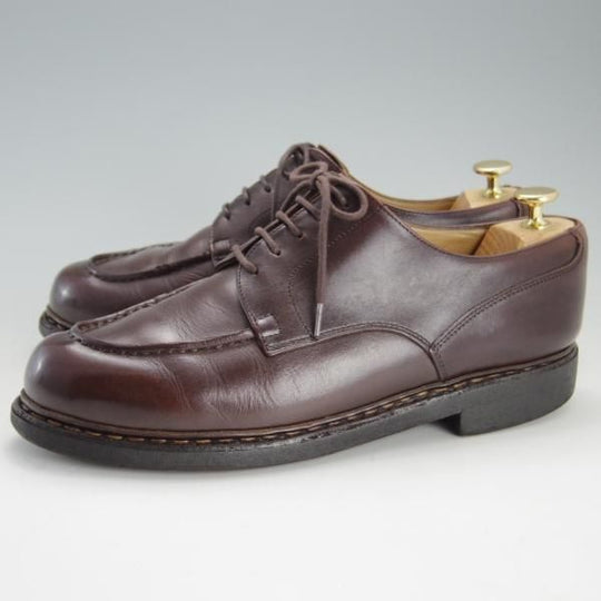 極上★パラブーツ SIZE 8【定価￥71,500-★シャンボード/CHAMBORD】TEXソール/リスレザー/CAFE/カフェ/濃茶/Uチップ/Paraboot★f062