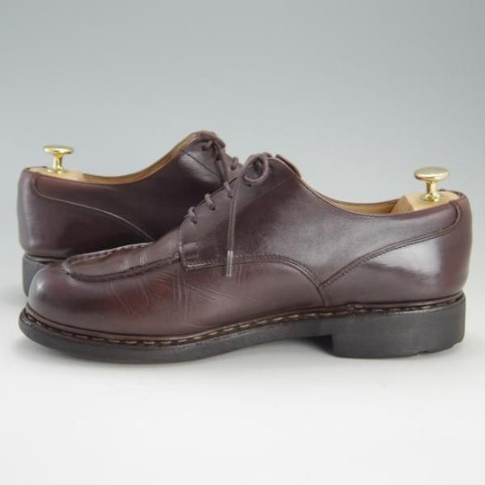 極上★パラブーツ SIZE 8【定価￥71,500-★シャンボード/CHAMBORD】TEXソール/リスレザー/CAFE/カフェ/濃茶/Uチップ/Paraboot★f062