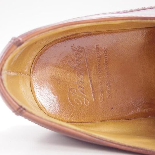 極上★パラブーツ SIZE 8【定価￥71,500-★シャンボード/CHAMBORD】TEXソール/リスレザー/CAFE/カフェ/濃茶/Uチップ/Paraboot★f062