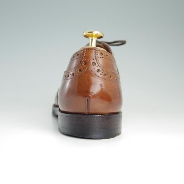 極上★チャーチ 70E/UK7【貴重★73ラスト/CHETWYND/チェットウィンド】4都市ロゴ/フルブローグ/カーフ/茶/メンズ/Church's★f065