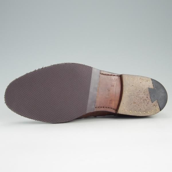 極上★チャーチ 70E/UK7【貴重★73ラスト/CHETWYND/チェットウィンド】4都市ロゴ/フルブローグ/カーフ/茶/メンズ/Church's★f065