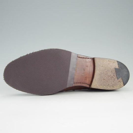 極上★チャーチ 70E/UK7【貴重★73ラスト/CHETWYND/チェットウィンド】4都市ロゴ/フルブローグ/カーフ/茶/メンズ/Church's★f065