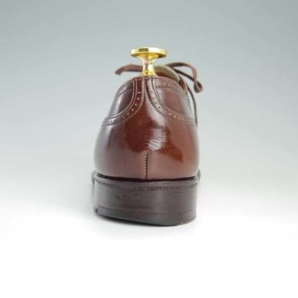極上★チャーチ UK6.5程度/70D【旧チャーチ★(米)Bloomingdale's別注/フルブローグ】73ラスト/ブックバインダーカーフ/茶/Church's★f066