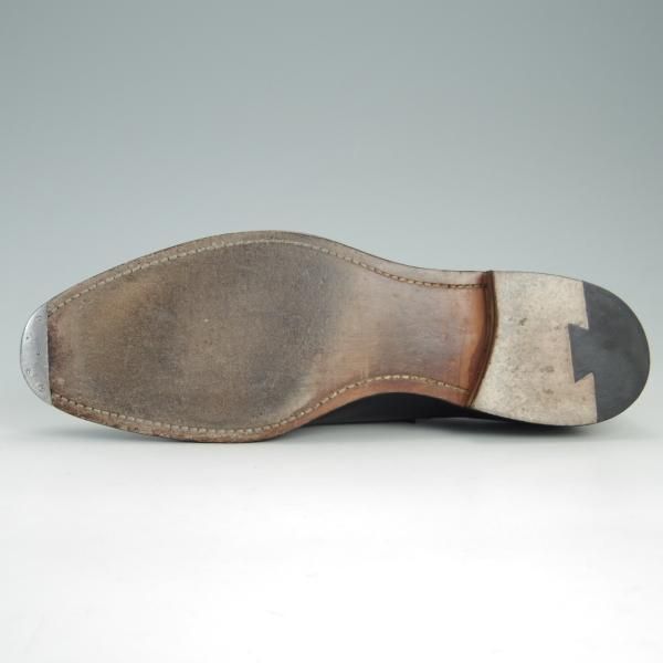 極上★チャーチ 75F/UK7.5【★ストレートチップ/DUBAI】136ラスト/5都市ロゴ/カーフ/黒/メンズ/Church's★f067