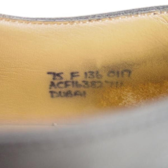 極上★チャーチ 75F/UK7.5【★ストレートチップ/DUBAI】136ラスト/5都市ロゴ/カーフ/黒/メンズ/Church's★f067