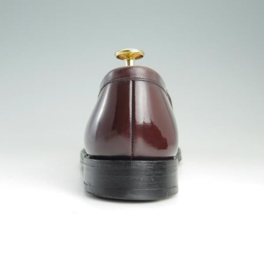 極上★チャーチ UK7程度/75D【★タッセルローファー/CHEADLE】106ラスト/ポリッシュドバインダーカーフ/赤茶/メンズ/Church's★f068