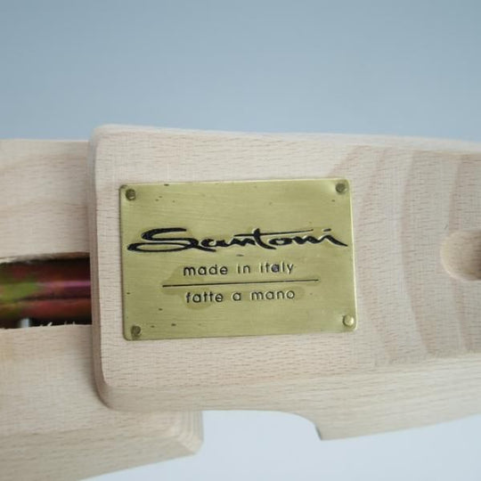 美品★(伊)サントーニ SIZE 7【★純正シューツリー】木製シューキーパー/メンズ/Santoni★f070