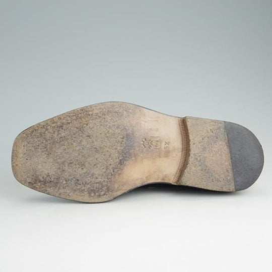 極上★(伊)サントーニ SIZE 5.5【高額★ノルベジェーゼ製法/ARISTOCRATICO別注】コインローファー/アリストクラティコ/Santoni★f071