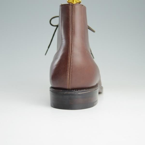 未使用★クロケット&ジョーンズ 9E【★(英)ポールセンスコーン別注/Poulsen Skone】チャッカブーツ/カーフ/茶/メンズ/Crockett&Jones★f076