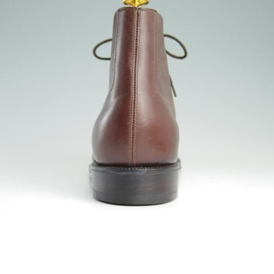 未使用★クロケット&ジョーンズ 9E【★(英)ポールセンスコーン別注/Poulsen Skone】チャッカブーツ/カーフ/茶/メンズ/Crockett&Jones★f076