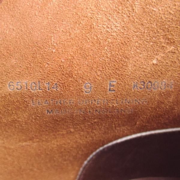 未使用★クロケット&ジョーンズ 9E【★(英)ポールセンスコーン別注/Poulsen Skone】チャッカブーツ/カーフ/茶/メンズ/Crockett&Jones★f076