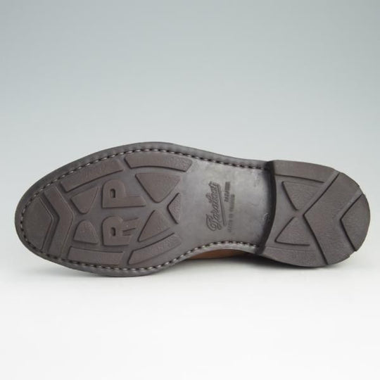 極上★パラブーツ SIZE 7【貴重★モンクストラップ/Uチップ】TEXソール/ヌバック/薄茶/メンズ/Paraboot★f078