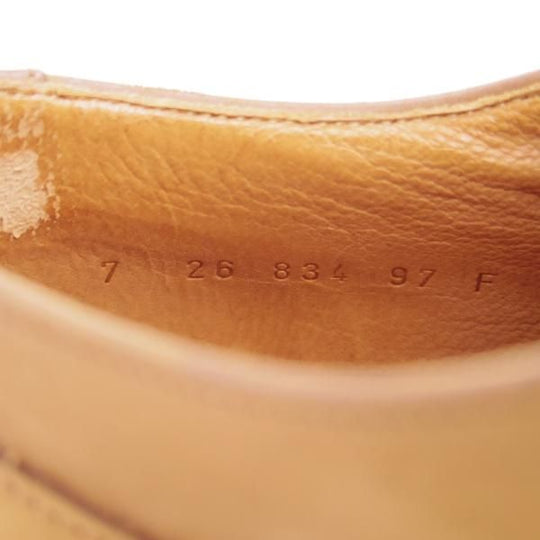 極上★パラブーツ SIZE 7【貴重★モンクストラップ/Uチップ】TEXソール/ヌバック/薄茶/メンズ/Paraboot★f078