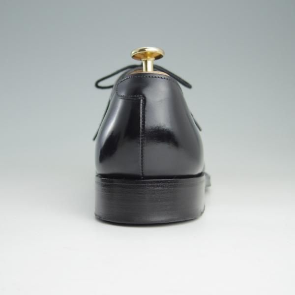 極美品★(英)チーニー 7.5F【定価￥75,900-★プレーントゥ/1886ラスト/ALDERTON】カーフ/黒/メンズ/CHEANEY★f081