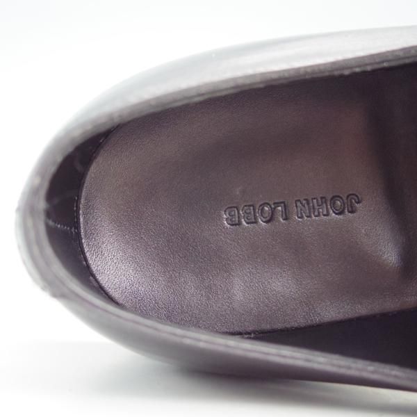 極美品★ジョンロブ UK6〜6.5D程度【定価￥206,800-★WILLIAM/ウィリアム】9795ラスト/ダブルモンク/カーフ/黒/メンズ/JOHN LOBB★f083