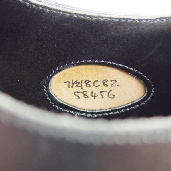 極上★エドワードグリーン UK7程度/7.5C【定価￥174,900-★チェルシー/CHELSEA/82ラスト】ストレートチップ/カーフ/EDWARD GREEN★f084