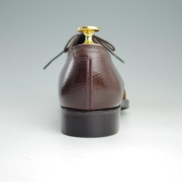 未使用★ジョンストン&マーフィー SIZE 24.5【コンビ仕様★クォーターブローグ】JM-1009TB/208/メンズ/Johnston&Murphy★f085