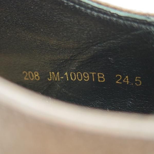 未使用★ジョンストン&マーフィー SIZE 24.5【コンビ仕様★クォーターブローグ】JM-1009TB/208/メンズ/Johnston&Murphy★f085