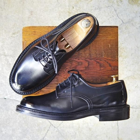 ほぼ未使用★トリッカーズ SIZE 7.5【定価￥84,700-★ダイナイトソール仕様/Woodstock】5636/プレーントゥ/短靴/カーフ/Tricker's★f087