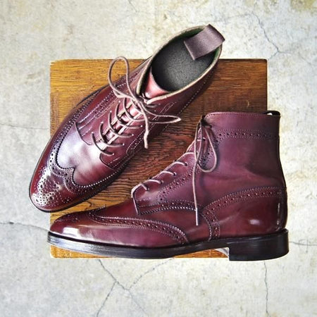 極上★トリッカーズ SIZE 6.5【定価￥82,080-★トレーディングポスト別注/M7655】デュークスコレクション/ブーツ/赤茶/Tricker's★f088