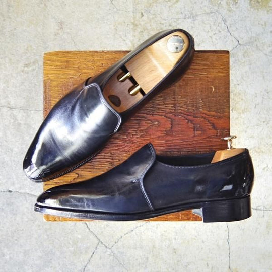 極上★ジョンロブ 8E【定価20万円以上★プレステージライン/EDWARD/7000ラスト】センターエラスティック/カーフ/黒/JOHN LOBB★f089