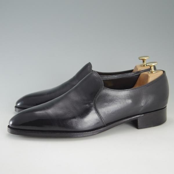 極上★ジョンロブ 8E【定価20万円以上★プレステージライン/EDWARD/7000ラスト】センターエラスティック/カーフ/黒/JOHN LOBB★f089