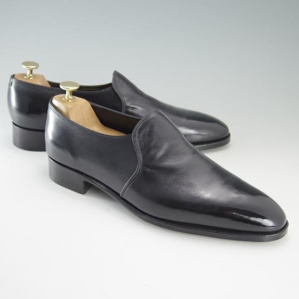 極上★ジョンロブ 8E【定価20万円以上★プレステージライン/EDWARD/7000ラスト】センターエラスティック/カーフ/黒/JOHN LOBB★f089