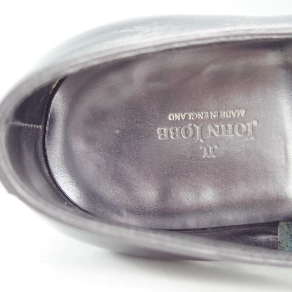 極上★ジョンロブ 8E【定価20万円以上★プレステージライン/EDWARD/7000ラスト】センターエラスティック/カーフ/黒/JOHN LOBB★f089