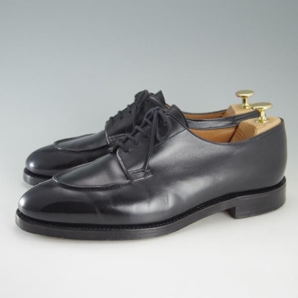 極上★ジョンロブ 8E【貴重★PARISロゴ時代の製品/Norway】316ラスト/Uチップ/カーフ/黒/メンズ/JOHN LOBB★f090