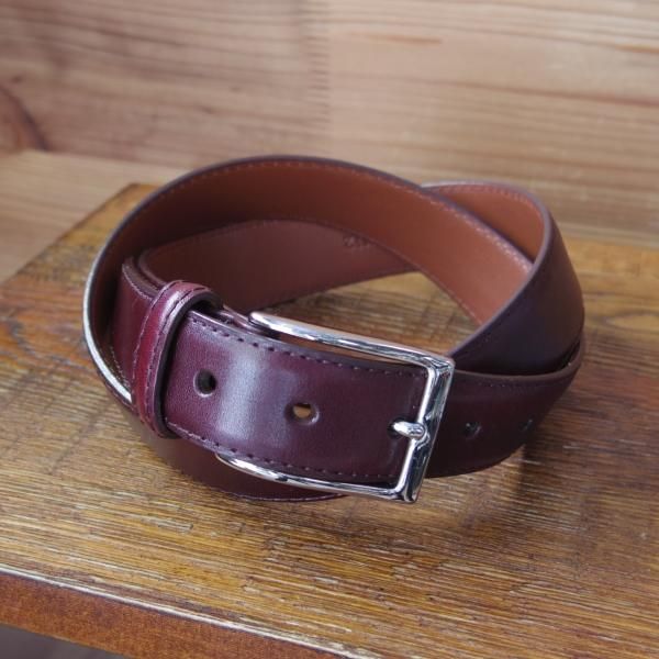 極上★オールデン 85cm/34インチ【★レザー/ベルト/MB0112】本革/茶/赤茶/メンズ/Alden★f092