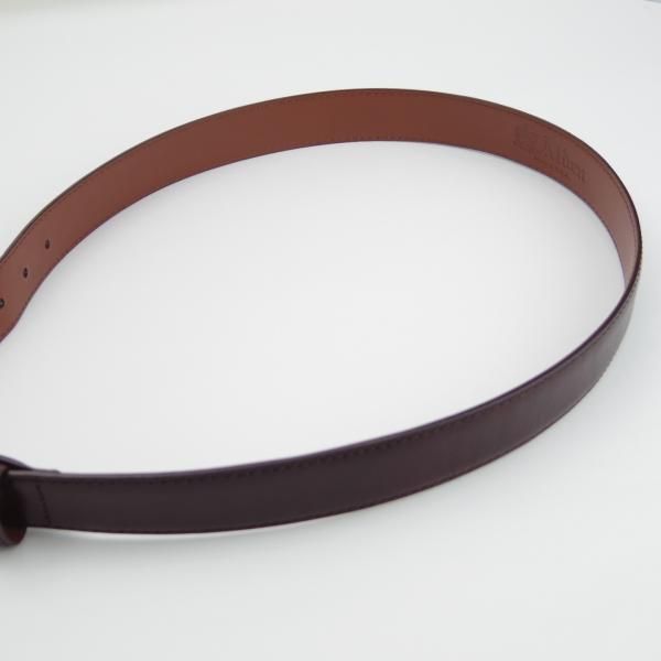 極上★オールデン 85cm/34インチ【★レザー/ベルト/MB0112】本革/茶/赤茶/メンズ/Alden★f092