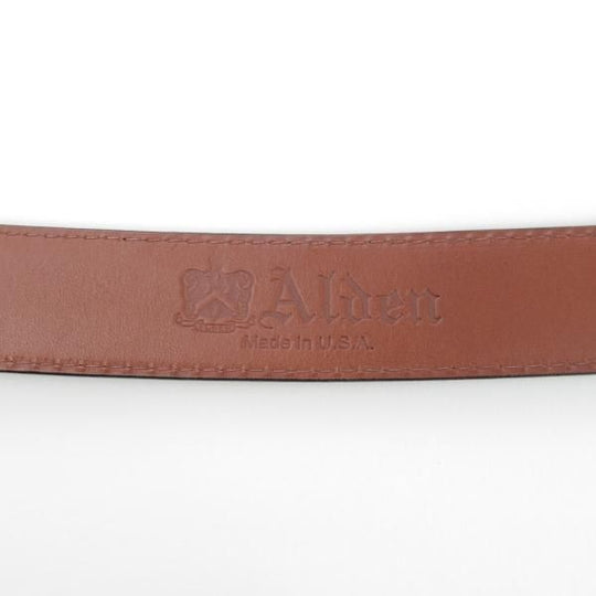極上★オールデン 85cm/34インチ【★レザー/ベルト/MB0111】本革/茶/黒/メンズ/Alden★f093