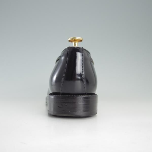 極上★(スペイン製)Berwick/バーウィック UK7.5程度【定価￥29,480-★グッドイヤーウェルテッド製法/タッセルローファー】2561/黒★f095