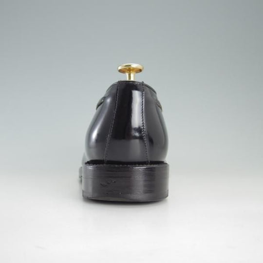 極上★(スペイン製)Berwick/バーウィック UK7.5程度【定価￥29,480-★グッドイヤーウェルテッド製法/タッセルローファー】2561/黒★f095