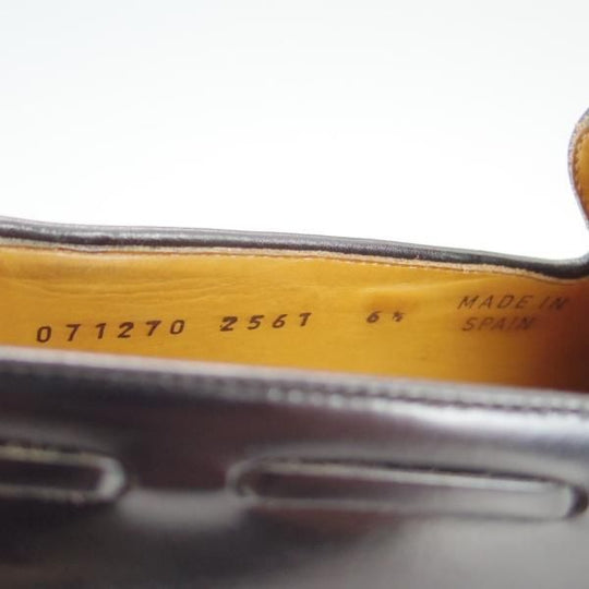 極上★(スペイン製)Berwick/バーウィック UK7.5程度【定価￥29,480-★グッドイヤーウェルテッド製法/タッセルローファー】2561/黒★f095