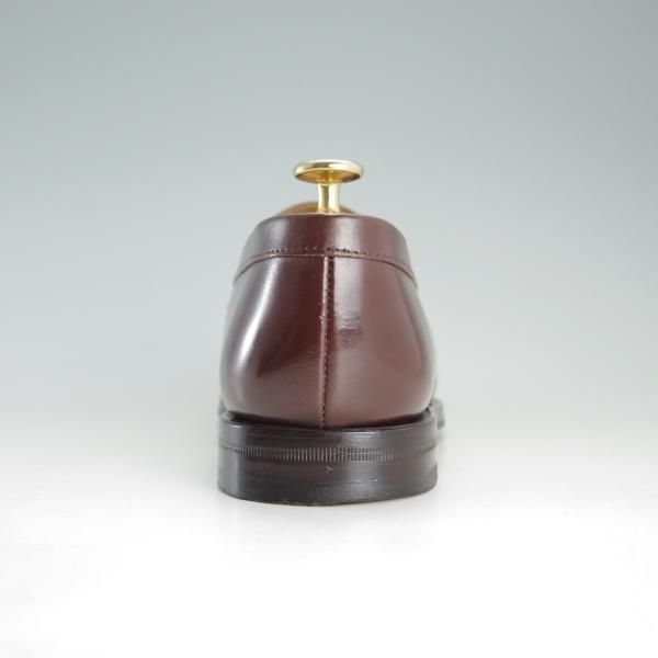 極上★(スペイン製)Berwick/バーウィック UK6.5程度【定価￥33,000-★グッドイヤーウェルテッド製法/コインローファー】4456/茶★f097