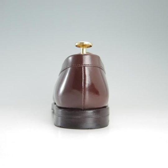 極上★(スペイン製)Berwick/バーウィック UK6.5程度【定価￥33,000-★グッドイヤーウェルテッド製法/コインローファー】4456/茶★f097