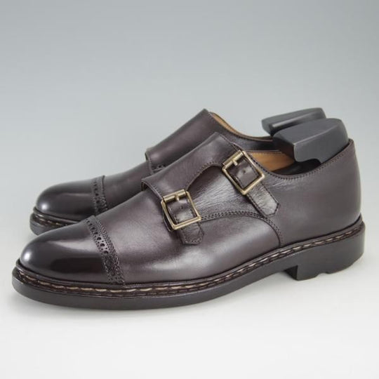 極上★42ndロイヤルハイランド SIZE 39【ノルウィージャンウェルテッド製法★シューツリー付】濃茶/42ND ROYAL HIGHLAND★f098