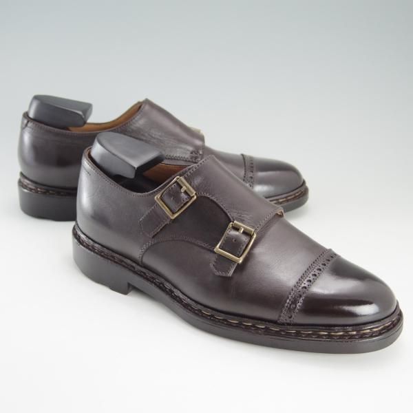 極上★42ndロイヤルハイランド SIZE 39【ノルウィージャンウェルテッド製法★シューツリー付】濃茶/42ND ROYAL HIGHLAND★f098