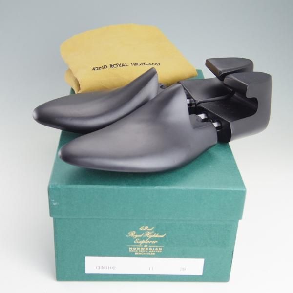 極上★42ndロイヤルハイランド SIZE 39【ノルウィージャンウェルテッド製法★シューツリー付】濃茶/42ND ROYAL HIGHLAND★f098